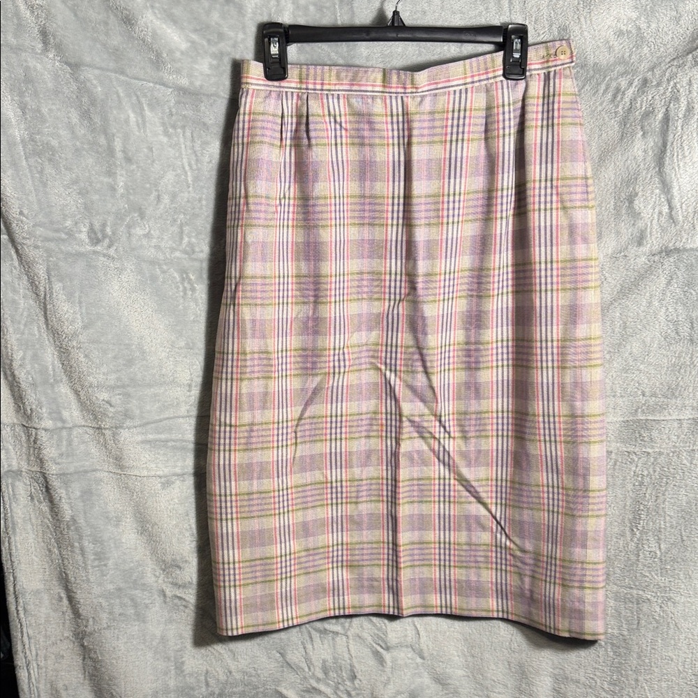 Pendleton Sophisticates Skirt women size‎ 14 pencil skirt 100% rayon lightweight